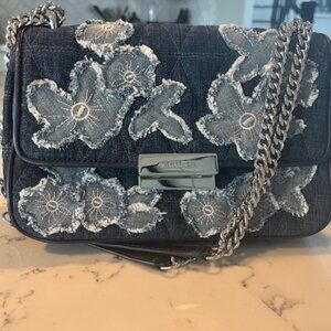 Michael Kors Quilted Denim shoulder bag
